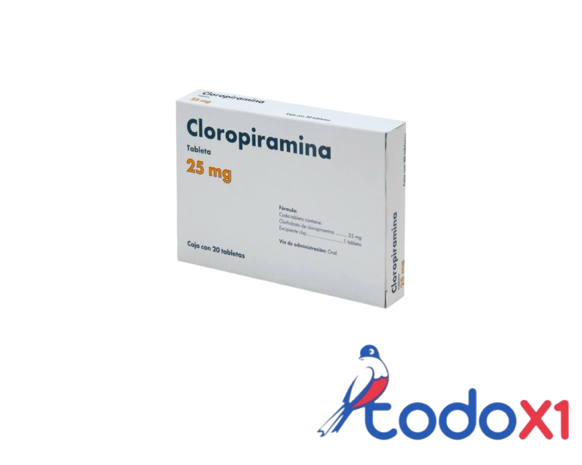 img_8822 Cloropiramida 20tableta 25mg - Imagen 1