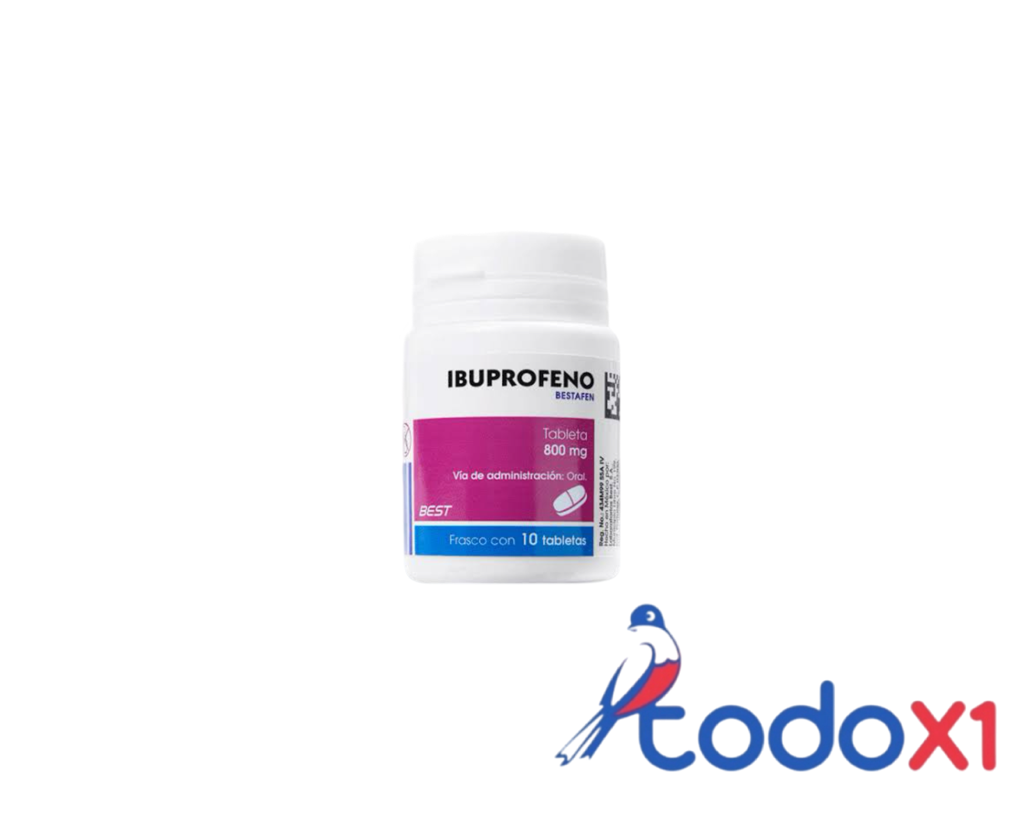 img_8879 Ibuprofeno 10tabletas 800mg - Imagen 1