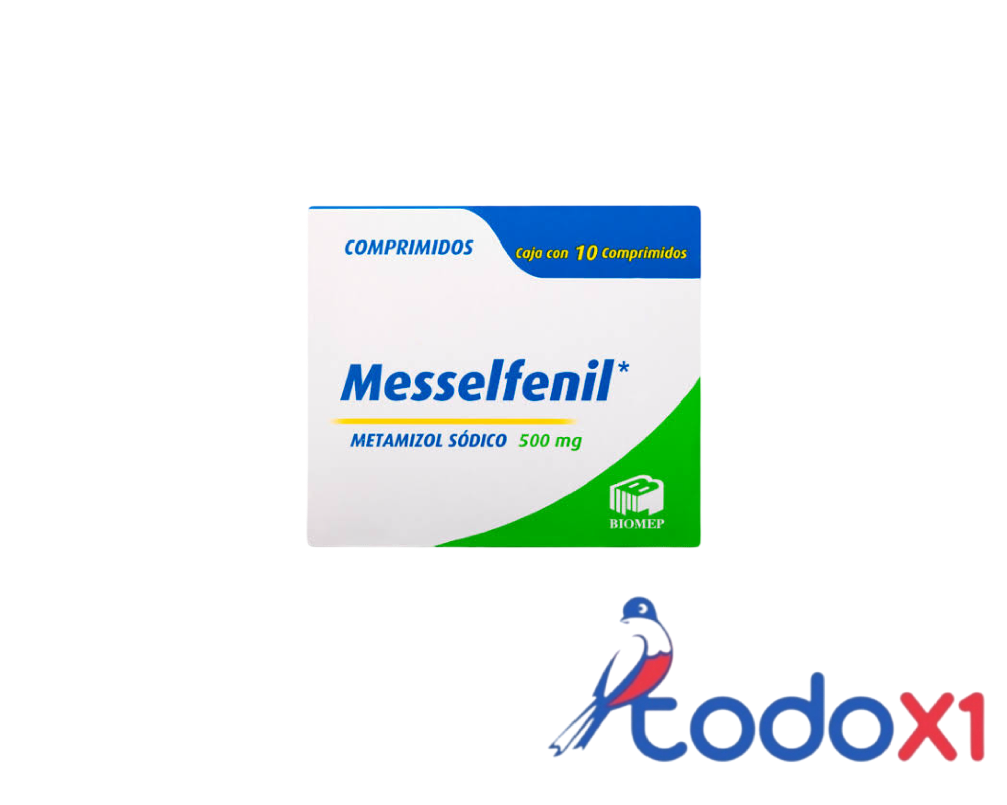 img_8919 Metamizol sódico 10comprimidos 500mg - Imagen 1