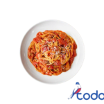 Espaguetis amatriciana