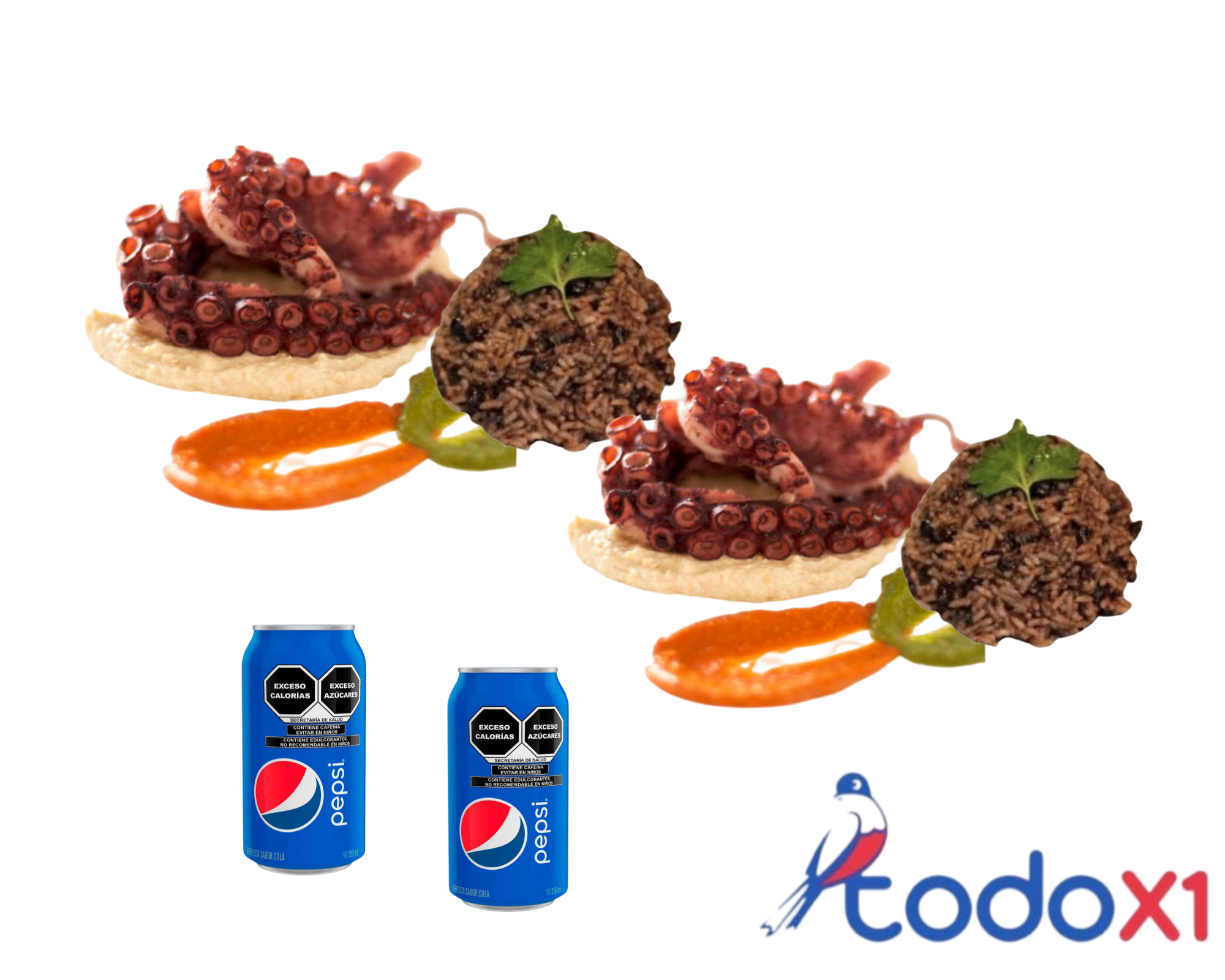 img_9310 Oferta de 2 pulpo grille +2refrescos - Imagen 1