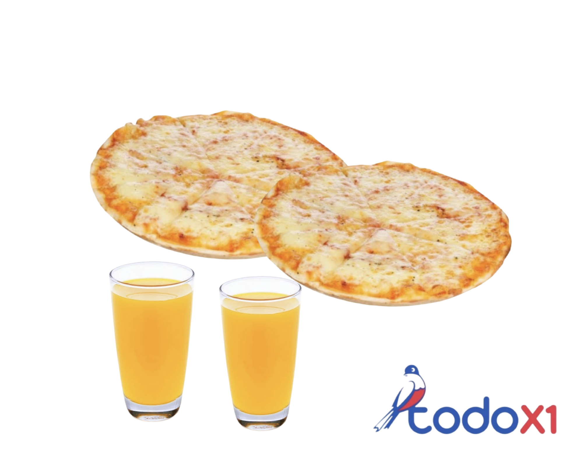 img_9474 Oferta de 2 pizzas con queso +2 jugos naturales - Imagen 1
