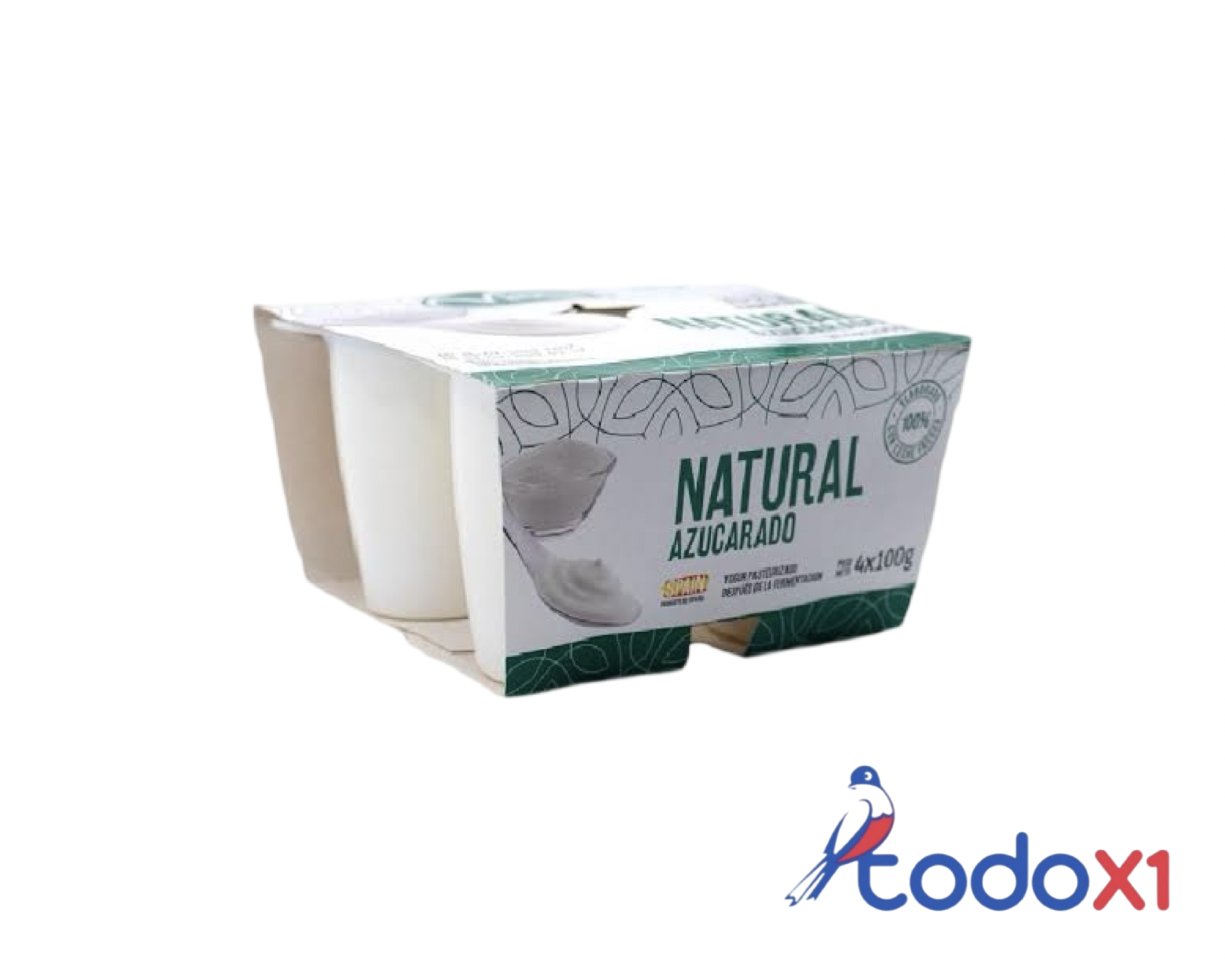 img_9570 Vasitos de yogurt natural 4unidades - Imagen 1