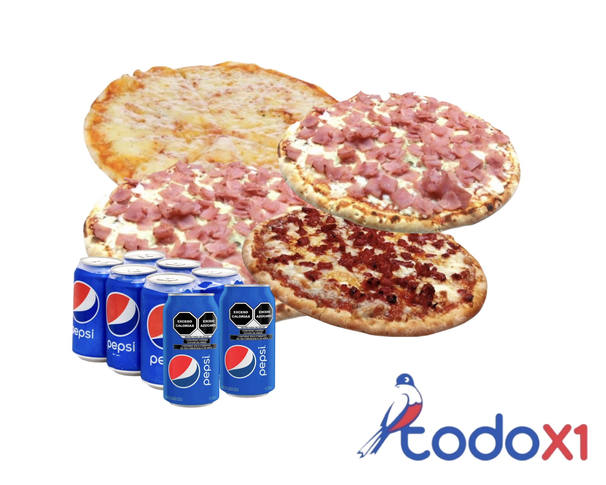 img_9995 Oferta de 8 pizzas + 8 refresco - Imagen 1