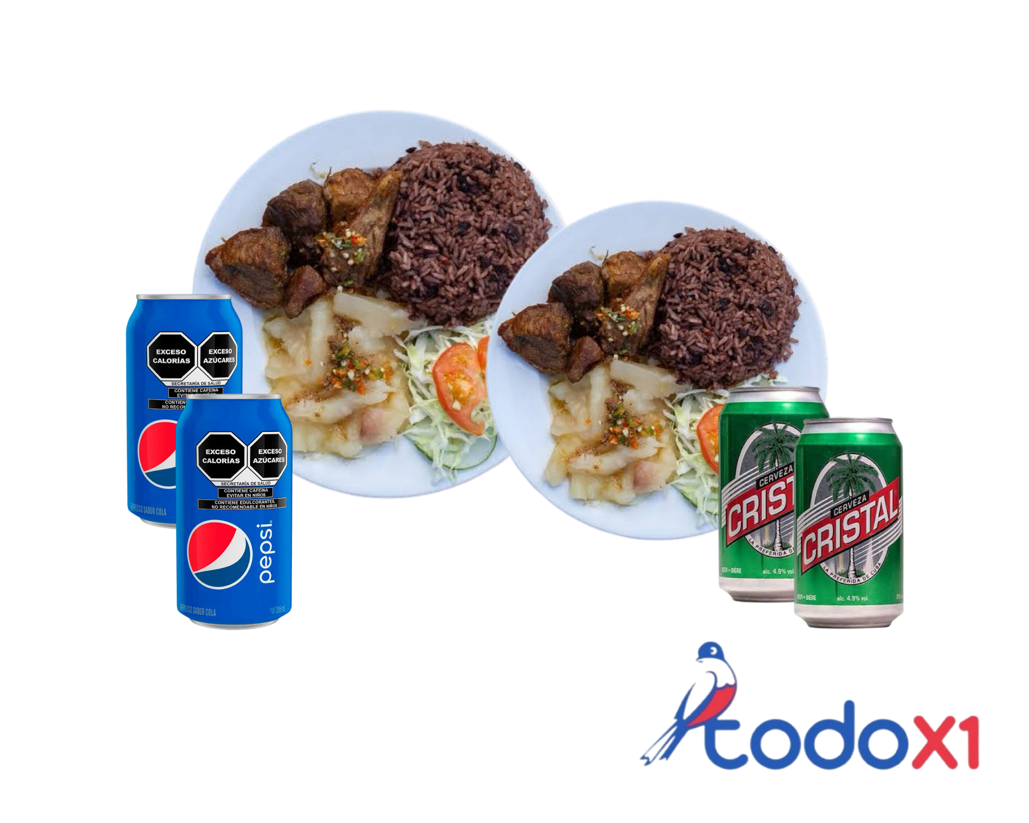 img_9998 Oferta de 2 masa de cerdo +2 cerveza + 2 refresco + 2 postres - Imagen 1
