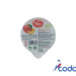 Compota de manzana +melocotón 4unidades