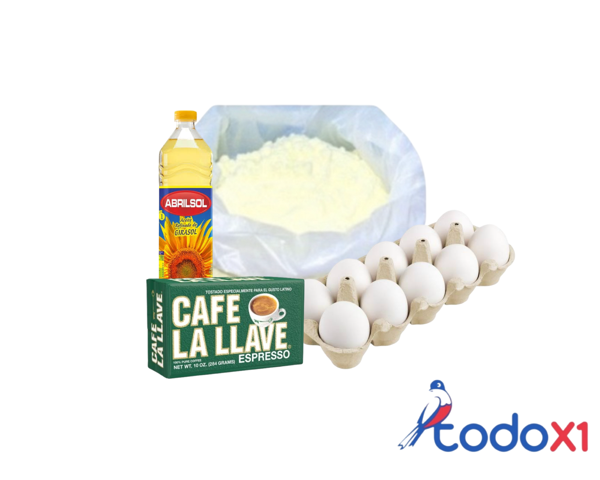 img_0803 Aceite 1litro + Leche 1libra + 10 Huevos + Café 284g - Imagen 1