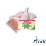 Pollo 1kg + Arroz 1kg + Salchichas 500g