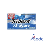 Chicle trident xtracare menta 13.6g