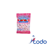 Paquete de malvaviscos de corazones de fresa 200g