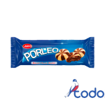 Paquete de galletas chocolate con crema Porleo 56g